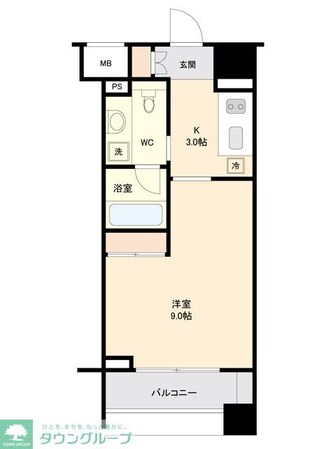 TLRレジデンス両国の物件間取画像